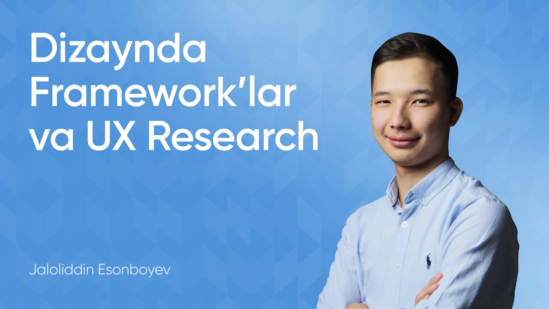 Dizaynda Framework'lar va UX Research
