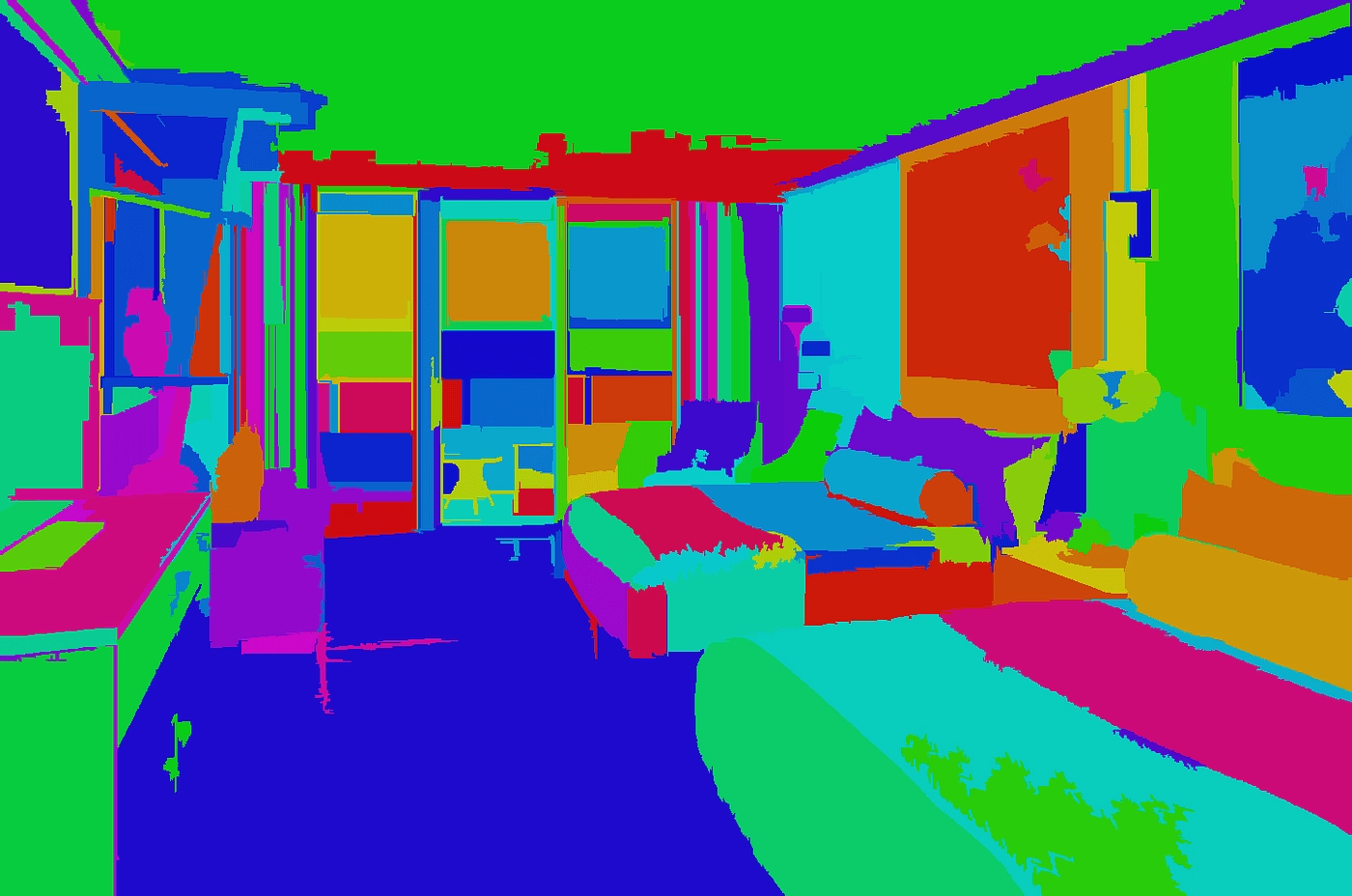 Ranglarni segmentatsiya qilish