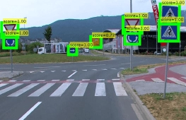 Yo‘l belgisini segmentatsiyasi qilish